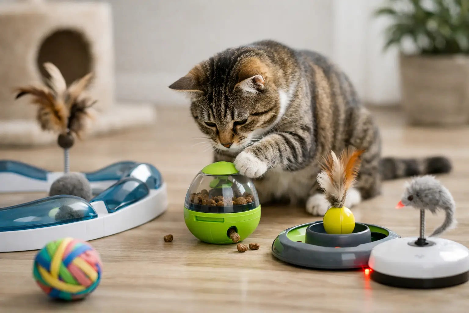 Brinquedos para gatos que estimulam de verdade