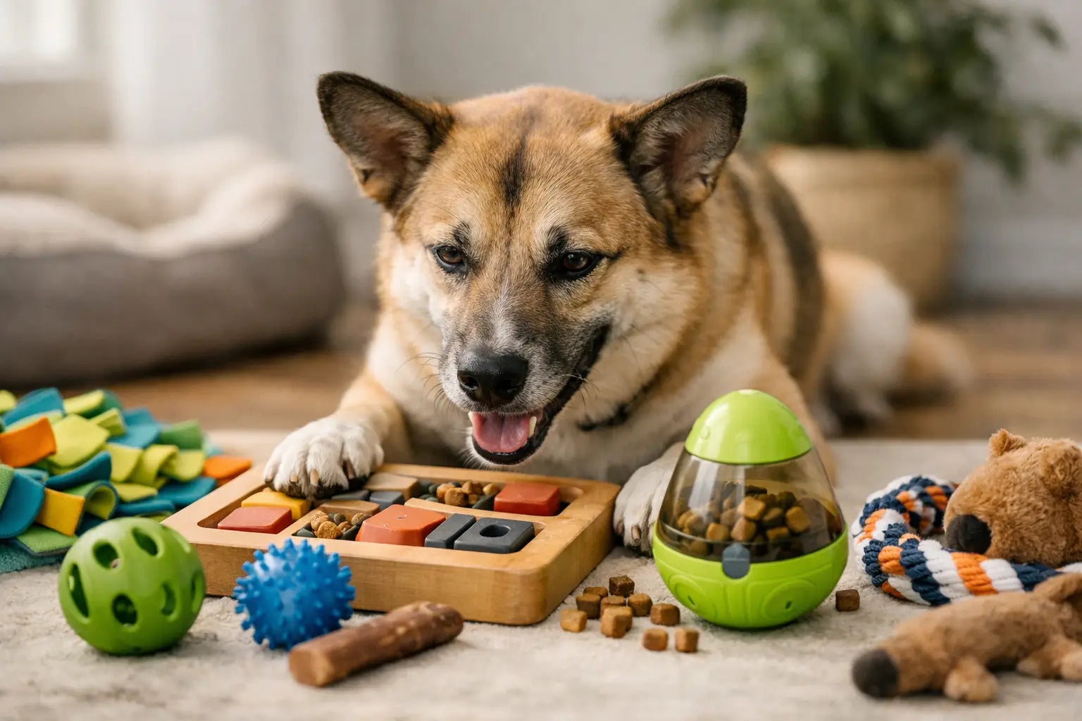 Enriquecimento ambiental para cães na prática