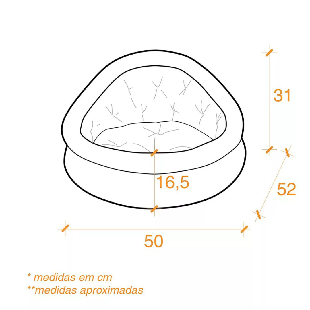 CAMA PET PUPPY SKIN LUXO