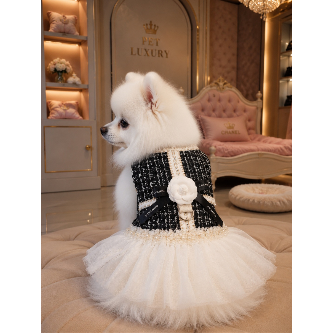 Vestido Luxo Channel