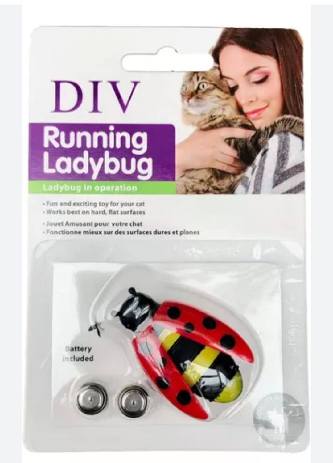 Joaninha Eletrônicas Para Gatos