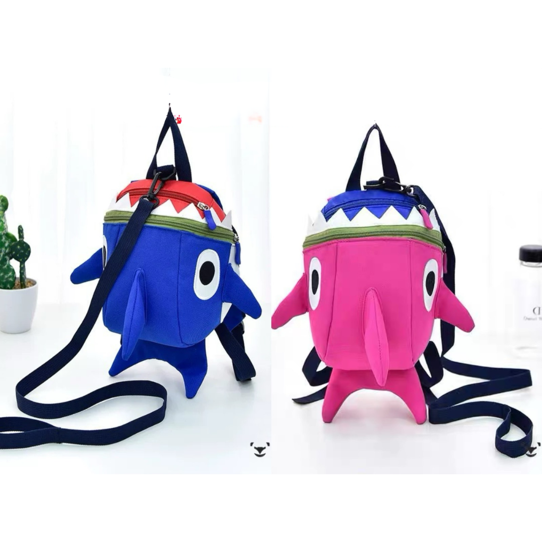 Peitoral com Mochila Tubarão Grande