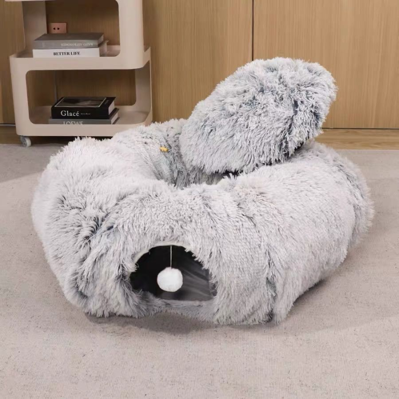 Cama Tunel Gatos 2 em 1