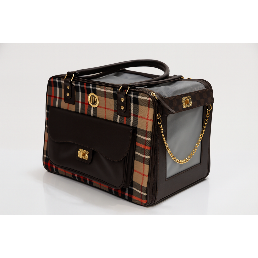 Bolsa De Transporte Pet Luxo