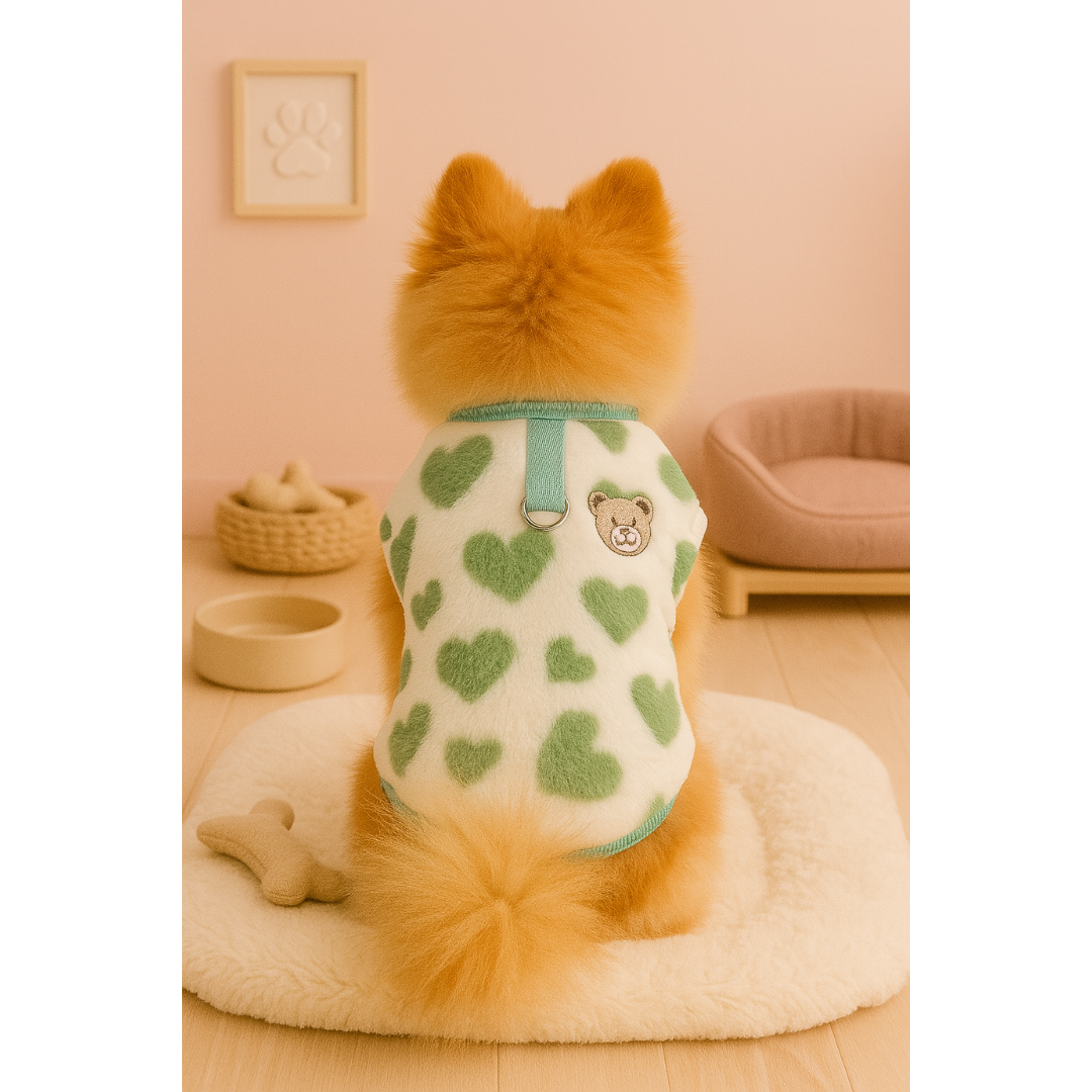 Roupa Poliester Coração