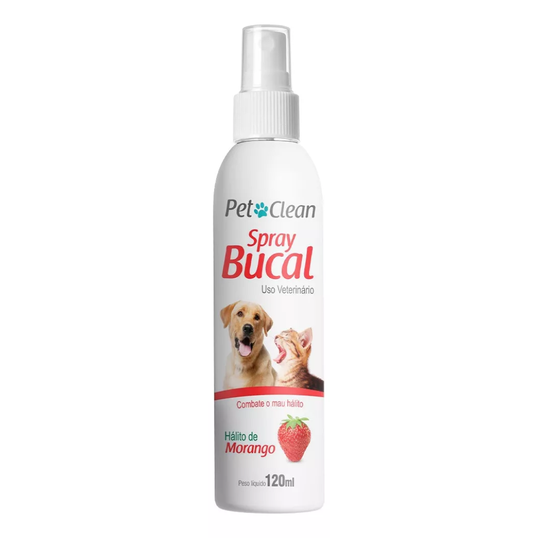 Spray Bucal Pet Clean Para Cães E Gatos 120 ML