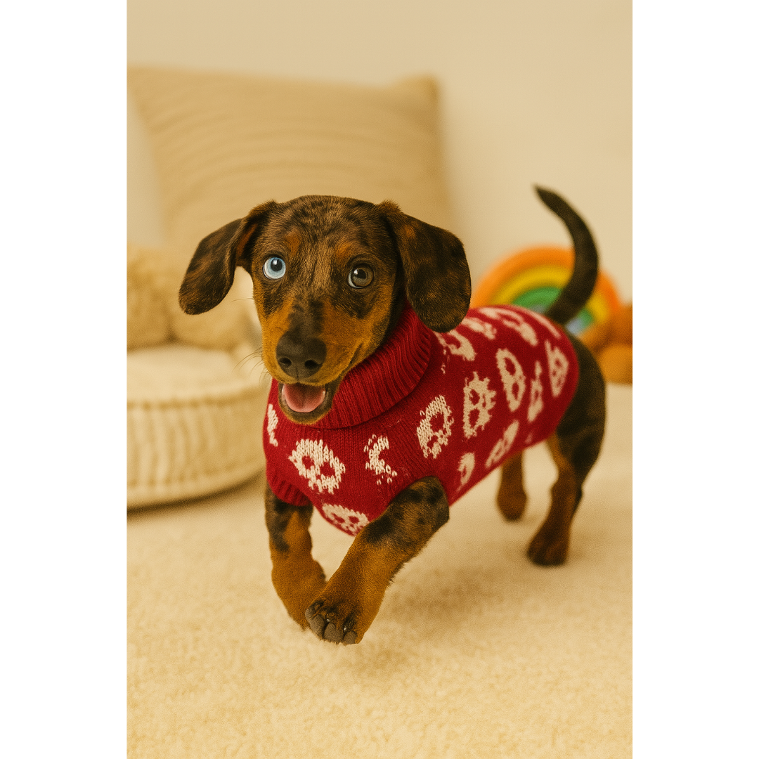 Roupinha Dachshund Caveira