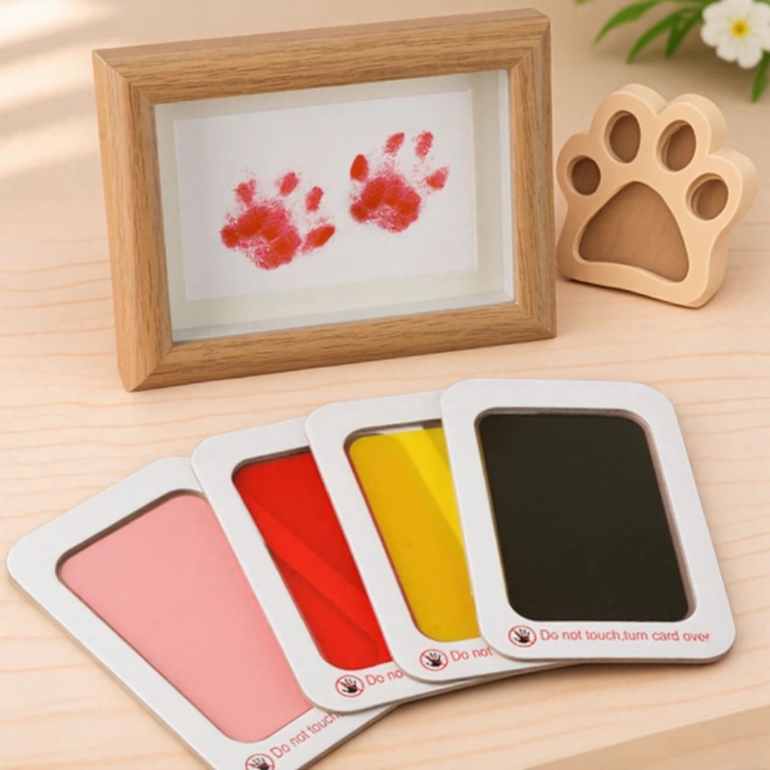 Kit Tinta + Porta Retrato Pata Pet