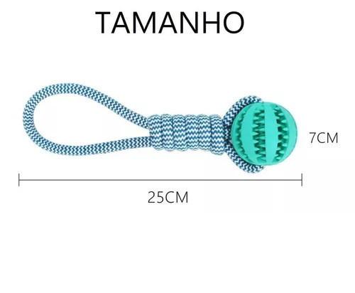 Puxador Bola Recheável Pet
