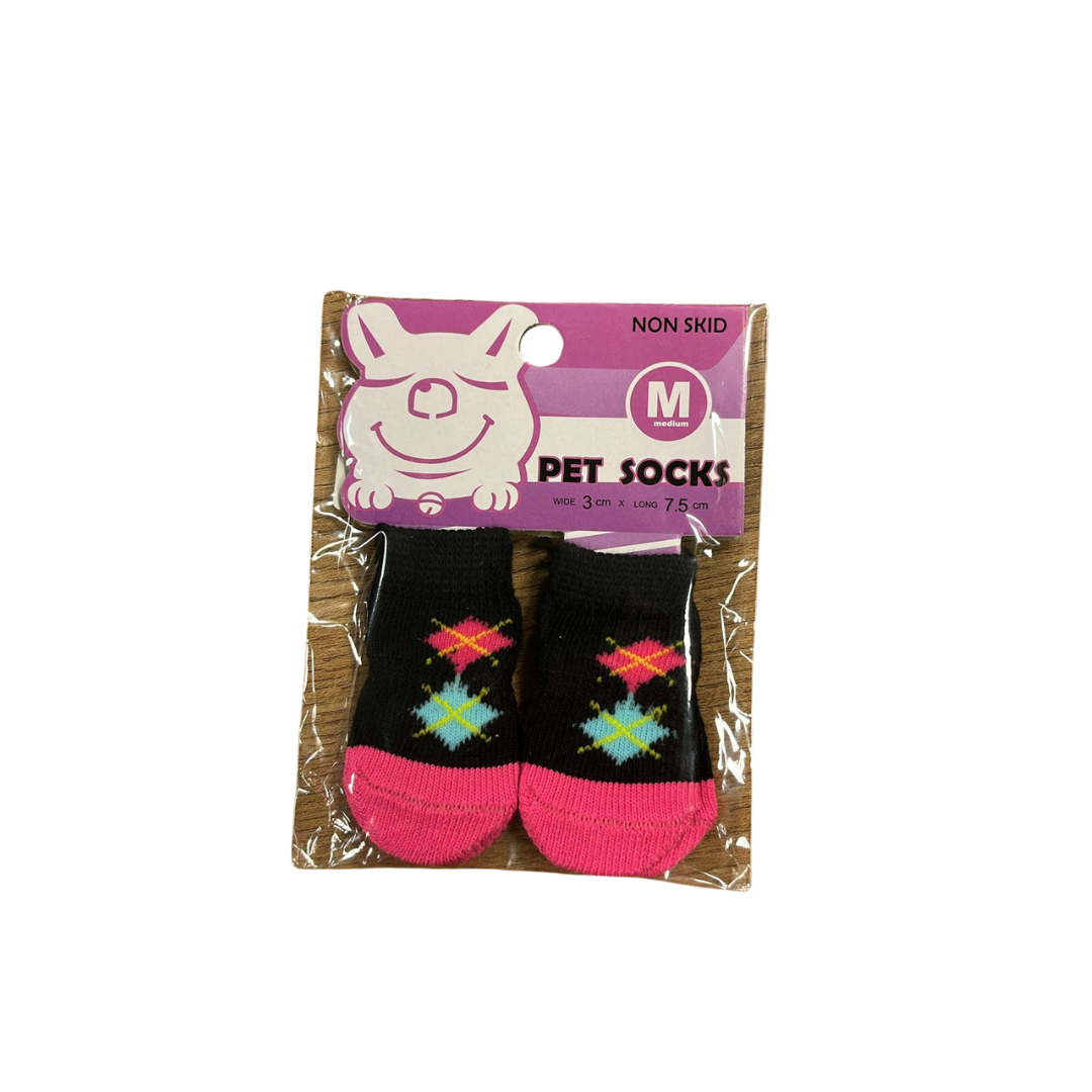 Meia Pet M - Preta Pipa