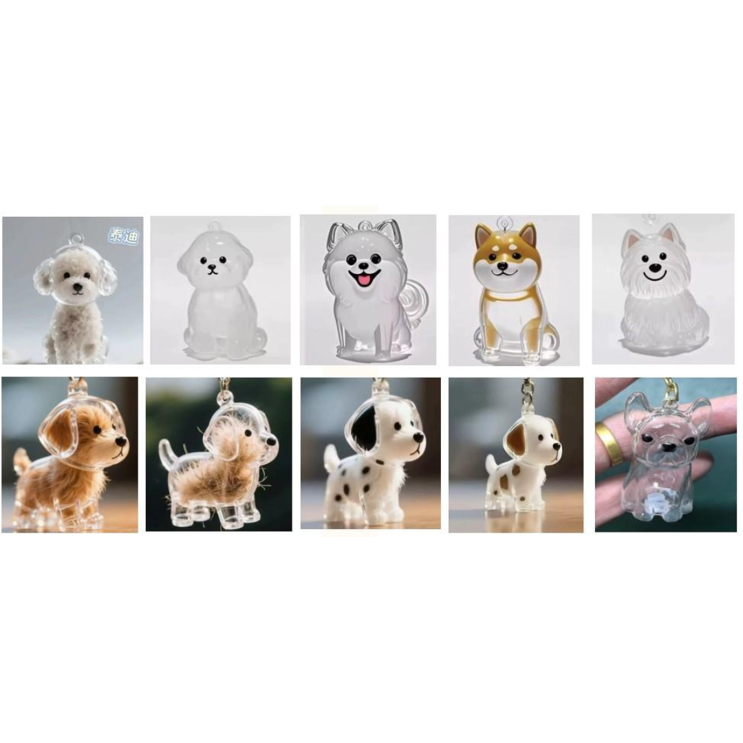 Chaveiro Cachorrinho Para Pelos do Pet