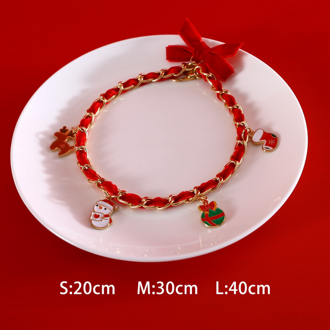 Colar De Natal com Pingentes