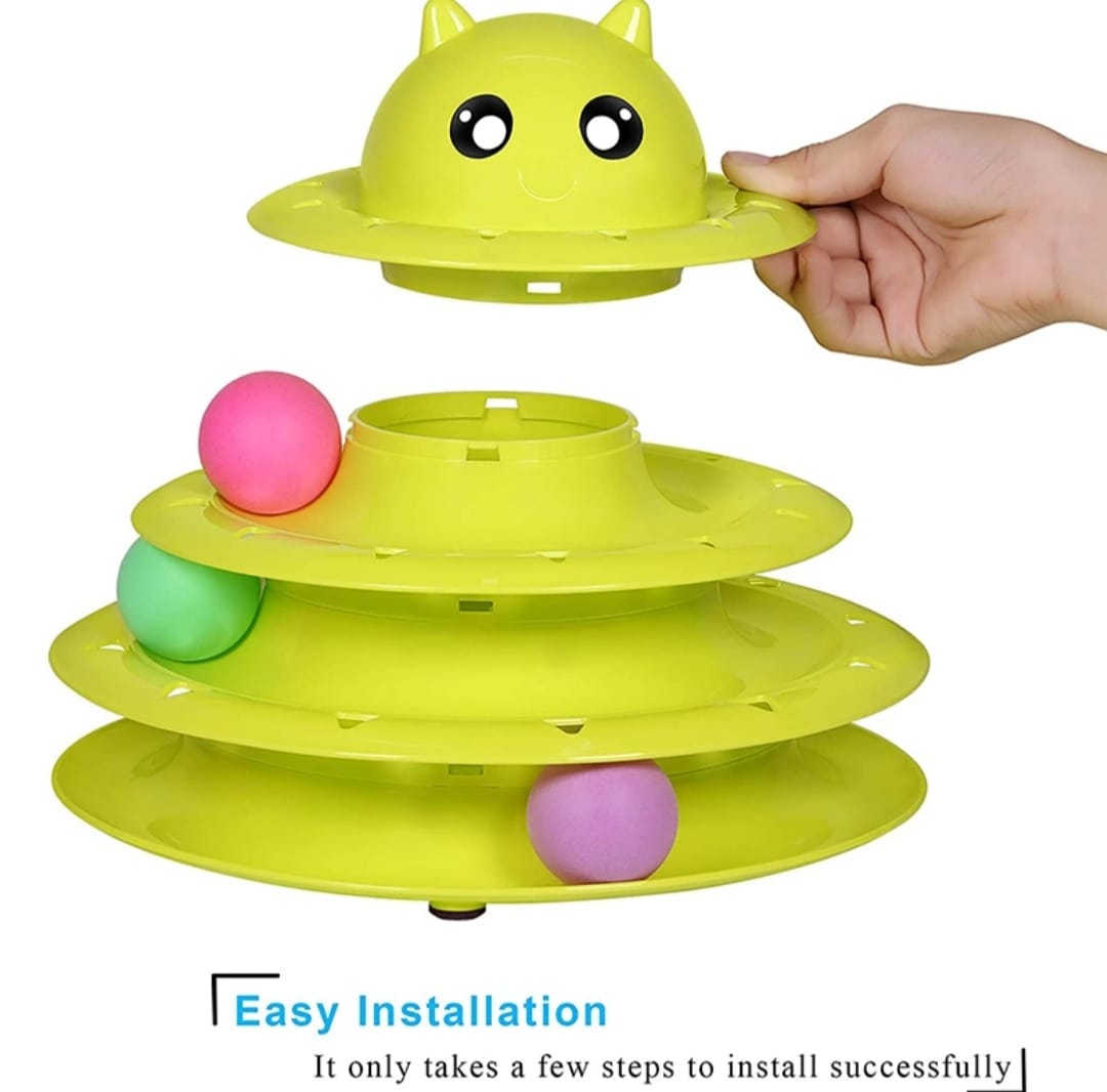 Torre De Bolinhas Gatos