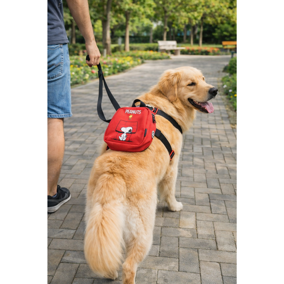 Peitoral com Mochila Snoopy