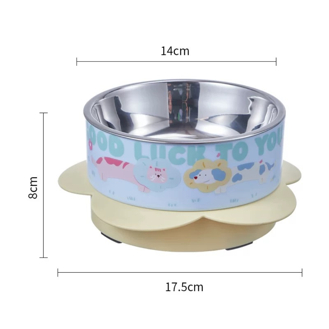 Comedouro Elevado Flor