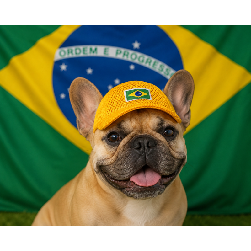 Boné Mesh Brasil