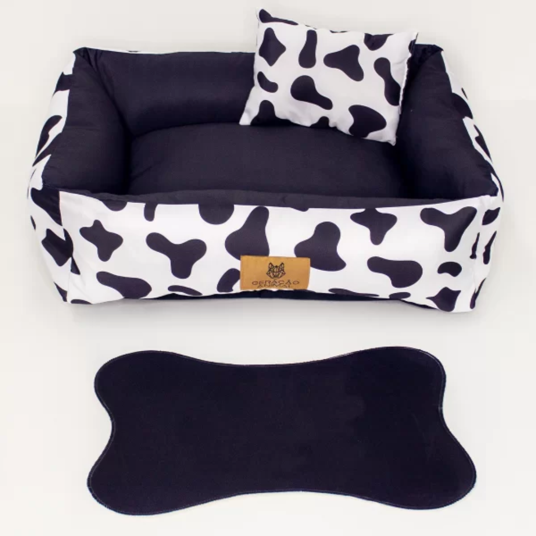 Cama para Cachorro Vaquinha - M