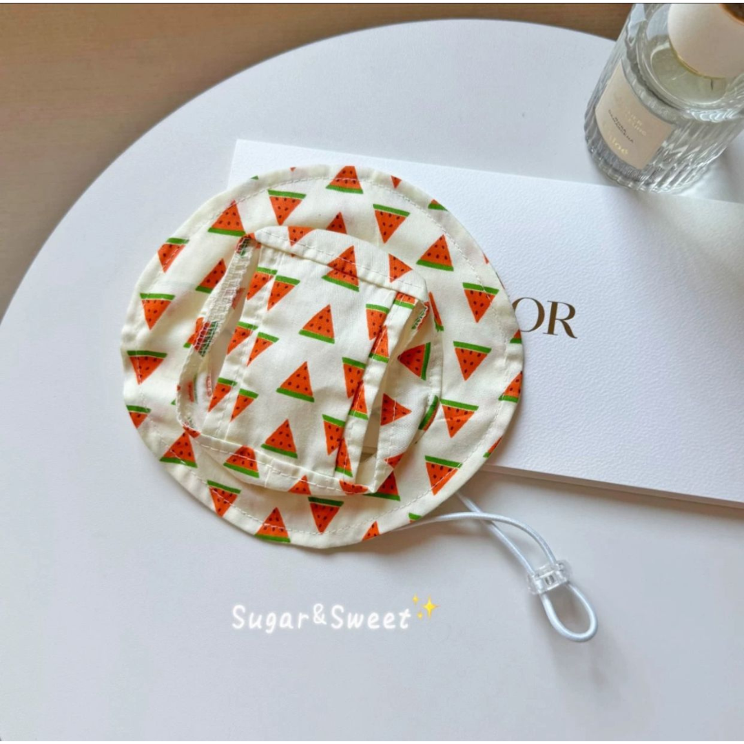 Chapeu + Bandana Melancia