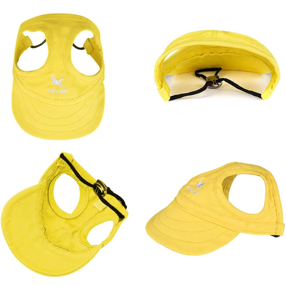 Chapeu Tecido Amarelo