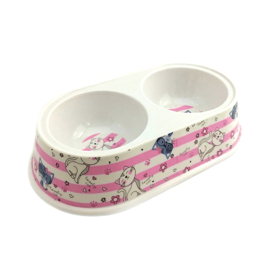 Comedor Duplo Para Gatos