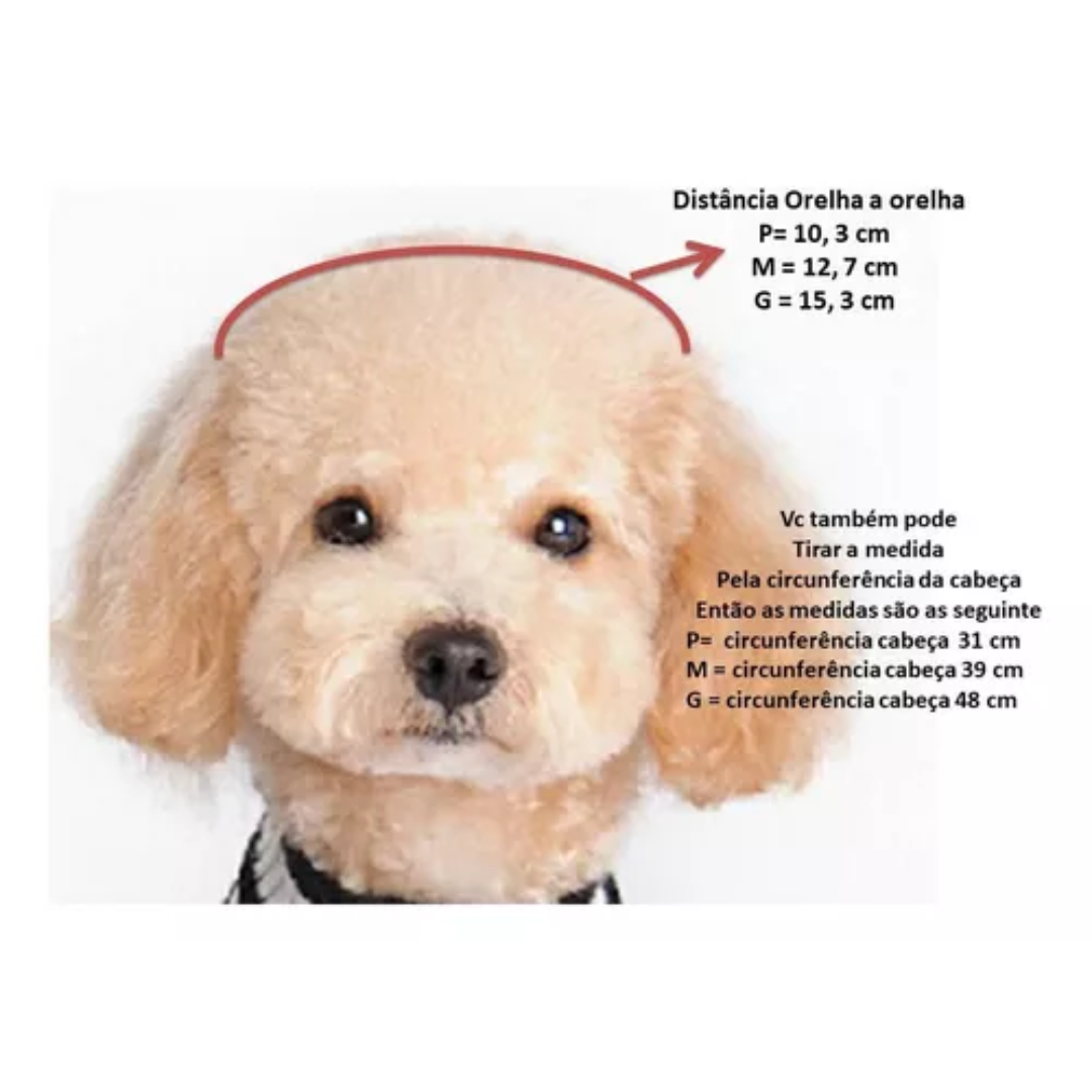 Capacete Motoqueiro Pet