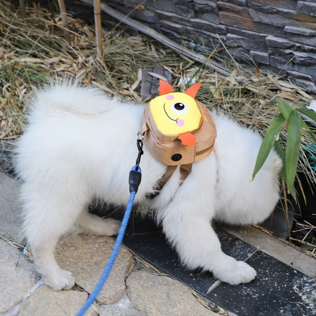 Peitoral com Mochila Monstrinho