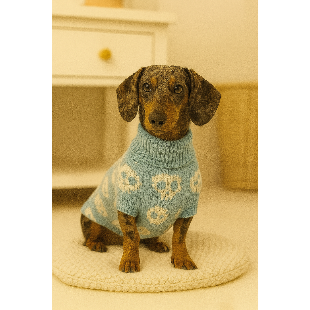 Roupinha Dachshund Caveira
