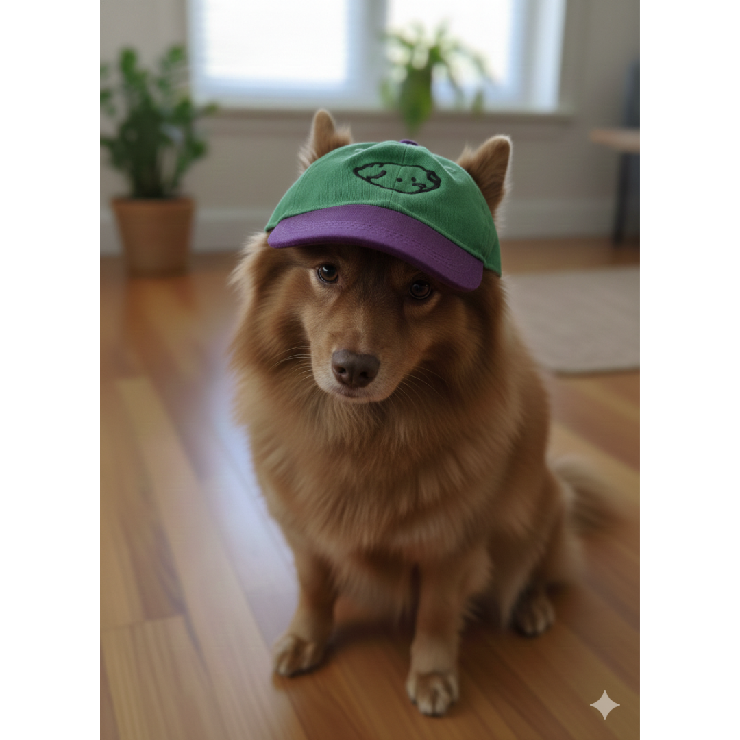 Boné Cachorrinho Com Elastico