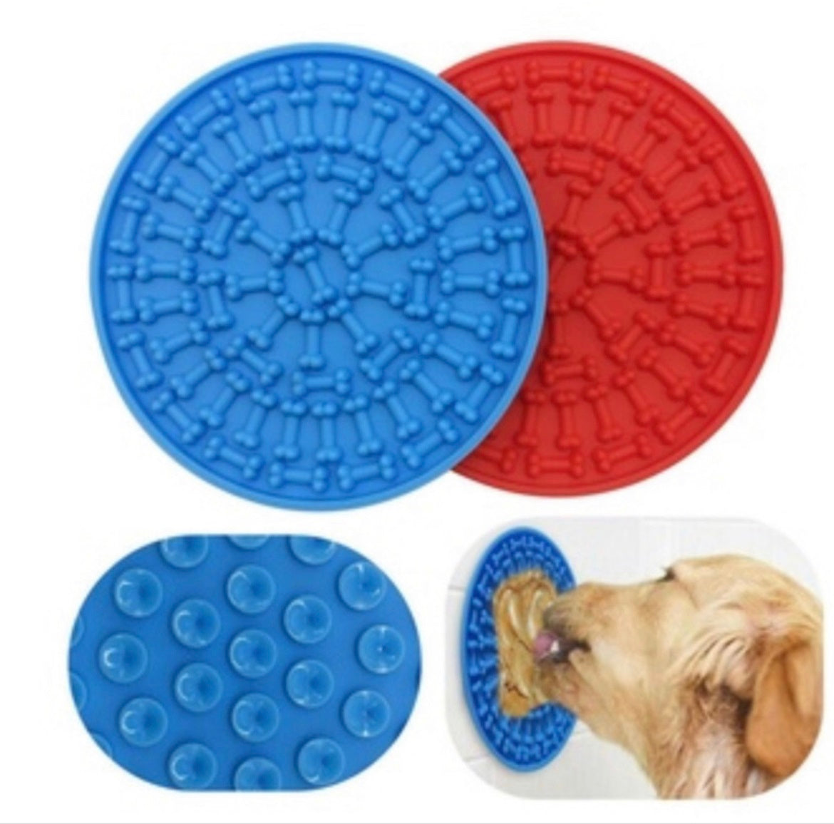 Tapete De Lamber Lento Redondo