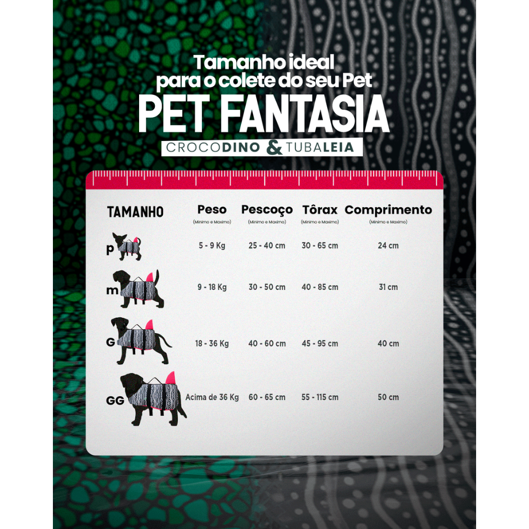 COLETE SALVA VIDAS TUBALEIA VERDE - P