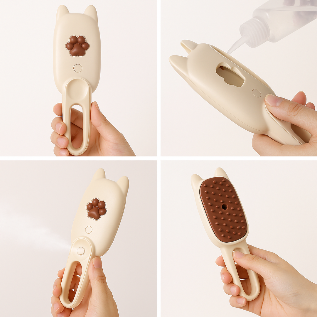 Escova Com Vapor Com Alça