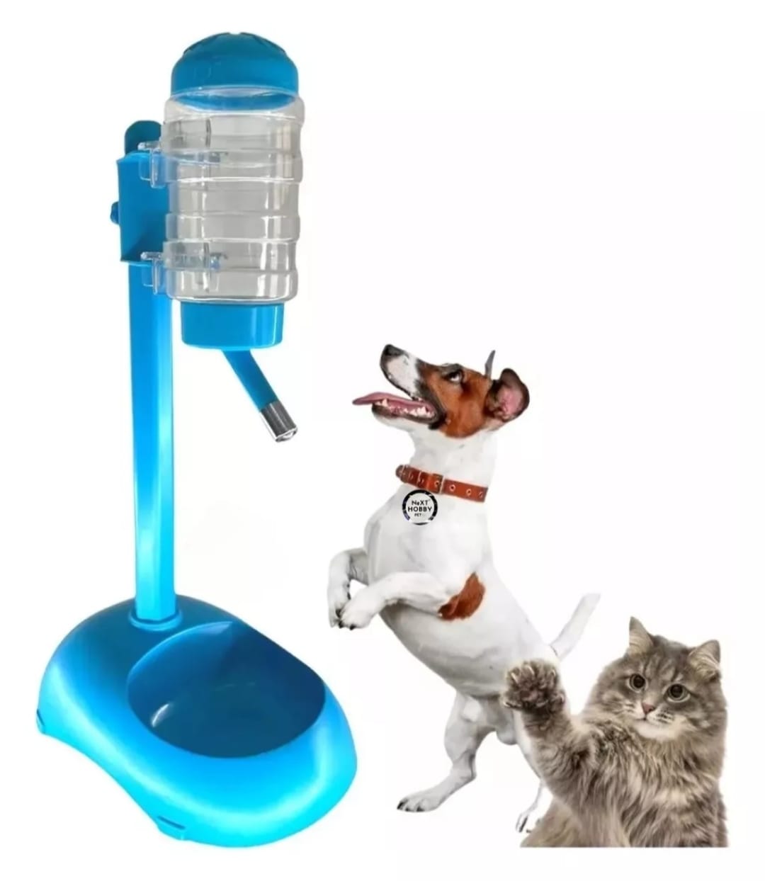 Bebedouro Comedouro Cães E Gato Com Suporte