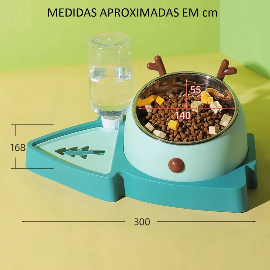 Comedouro e Bebedouro Pinheiro