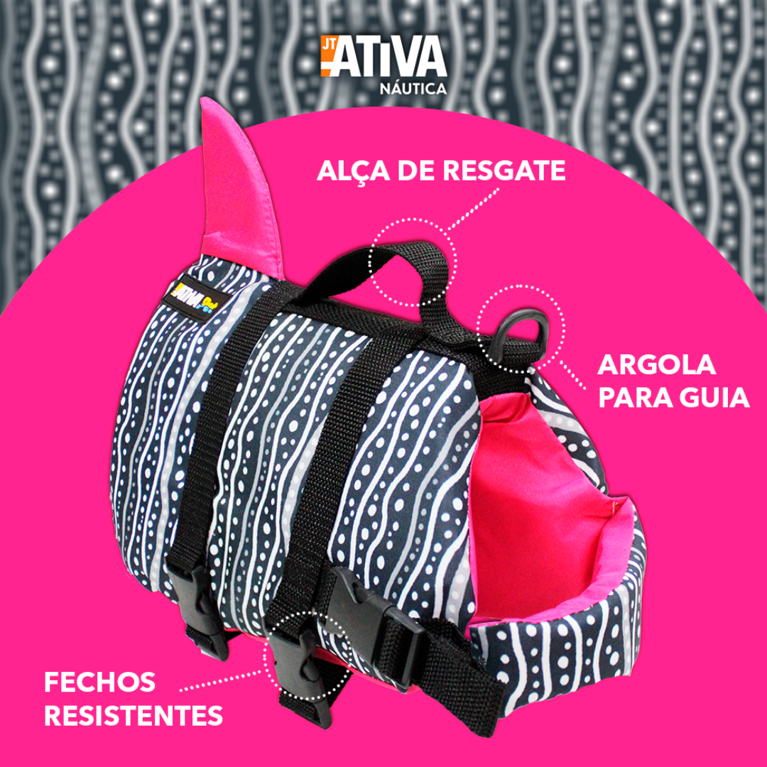 COLETE SALVA VIDAS TUBALEIA ROSA - G