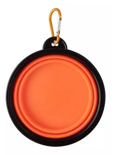 Prato Retrátil Pet Água Ração