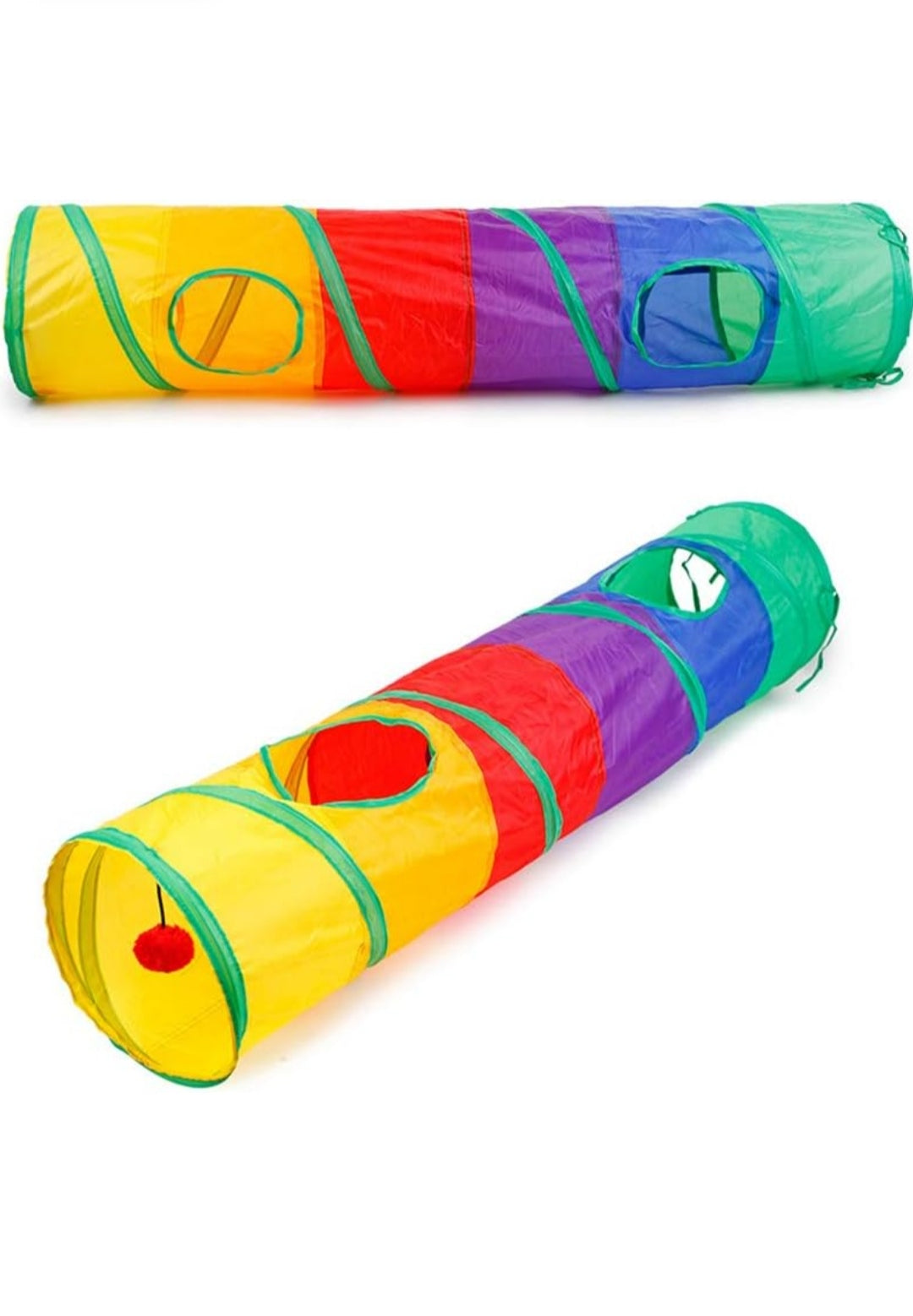 Túnel Colorido Para Gatos
