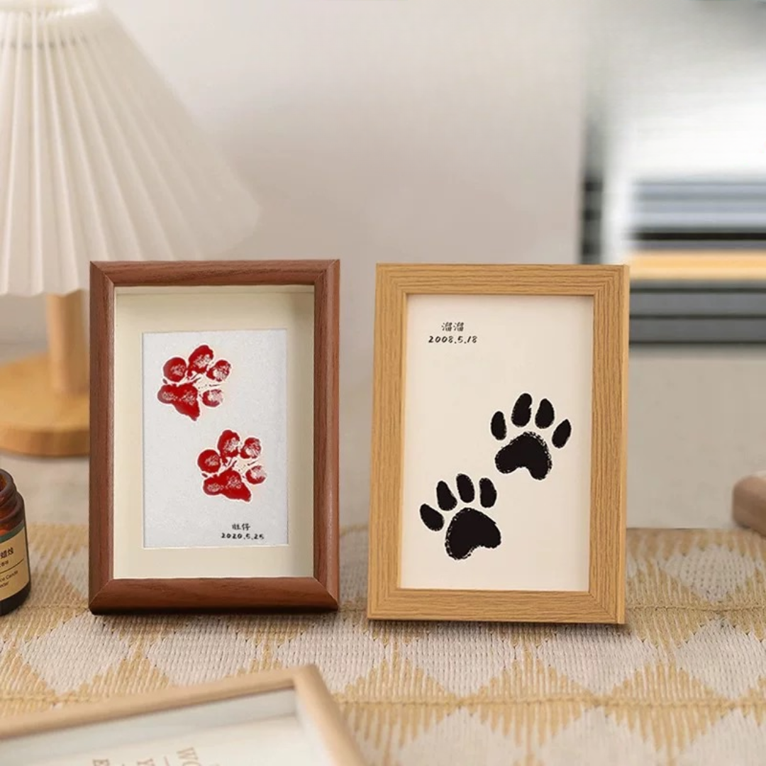 Kit Tinta + Porta Retrato Pata Pet
