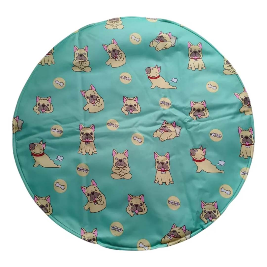 Tapete Gelado Redondo 47 cm