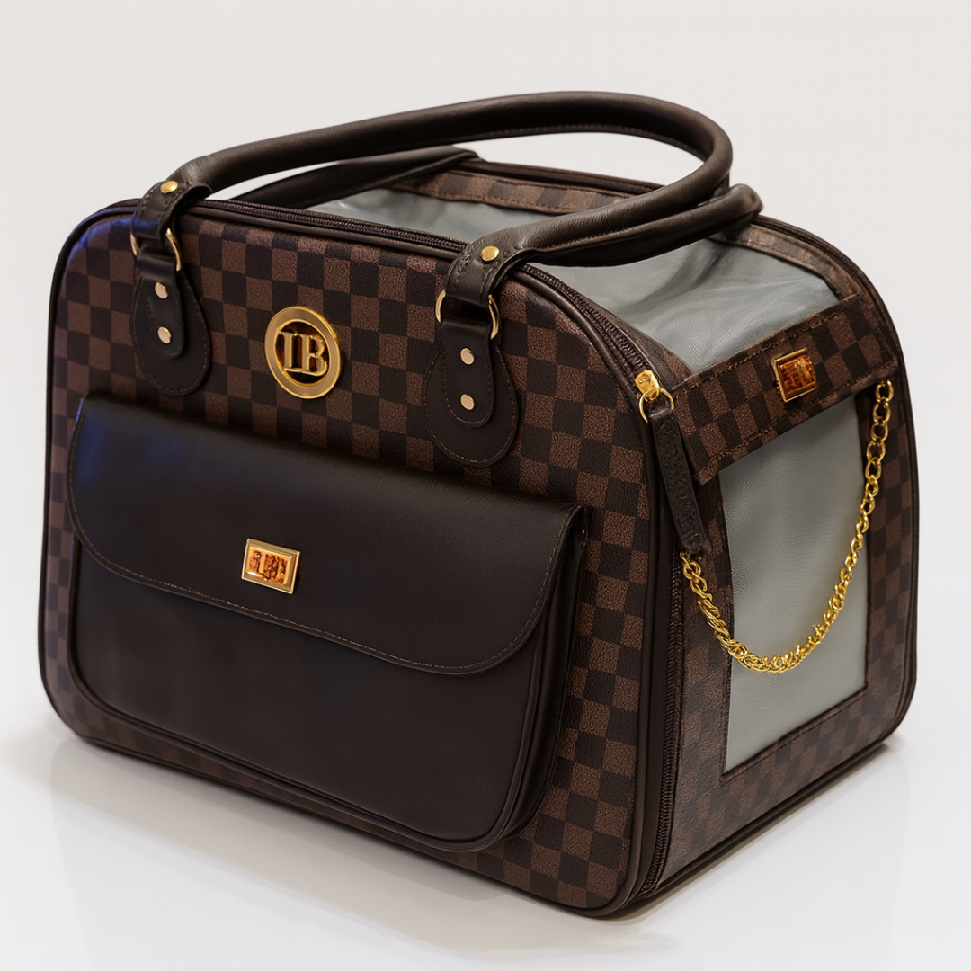 Bolsa De Transporte Pet Luxo