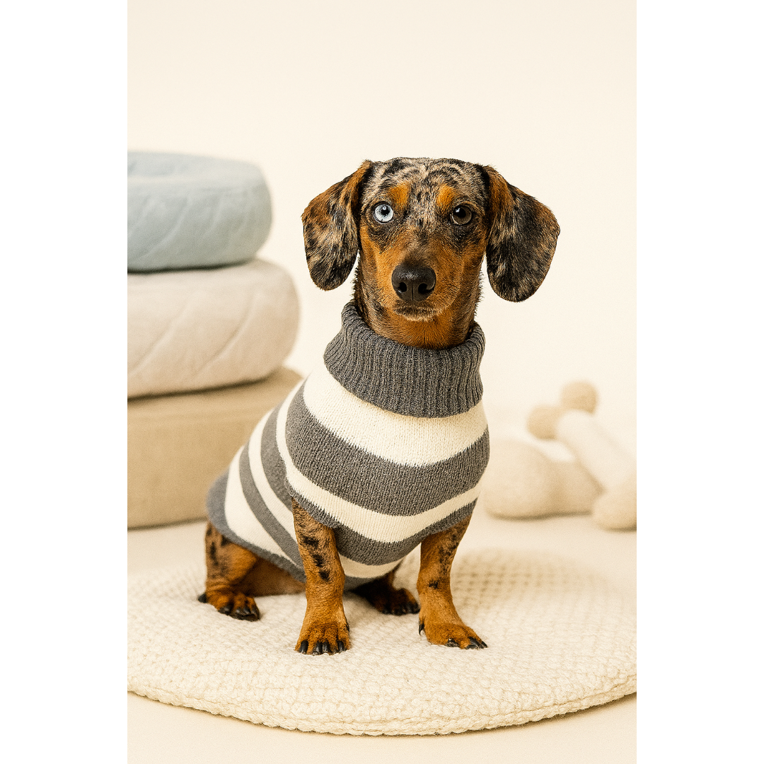 Roupinha Dachshund Listrada