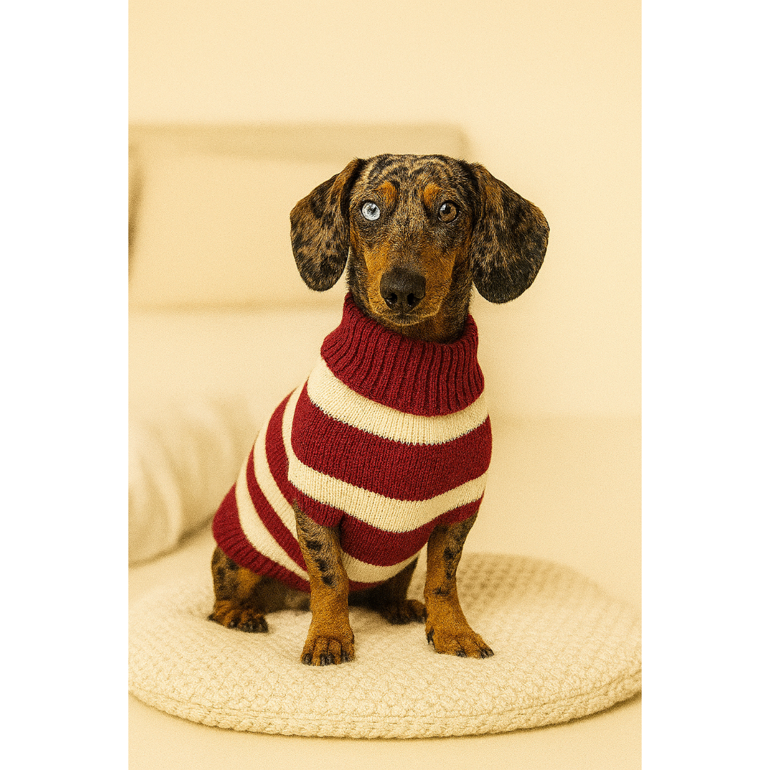 Roupinha Dachshund Listrada