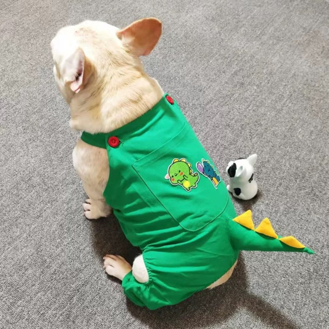 Macacão Dinossauro Porte Grande