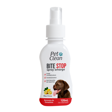 Bite Stop Amargante Pet Clean 120ml