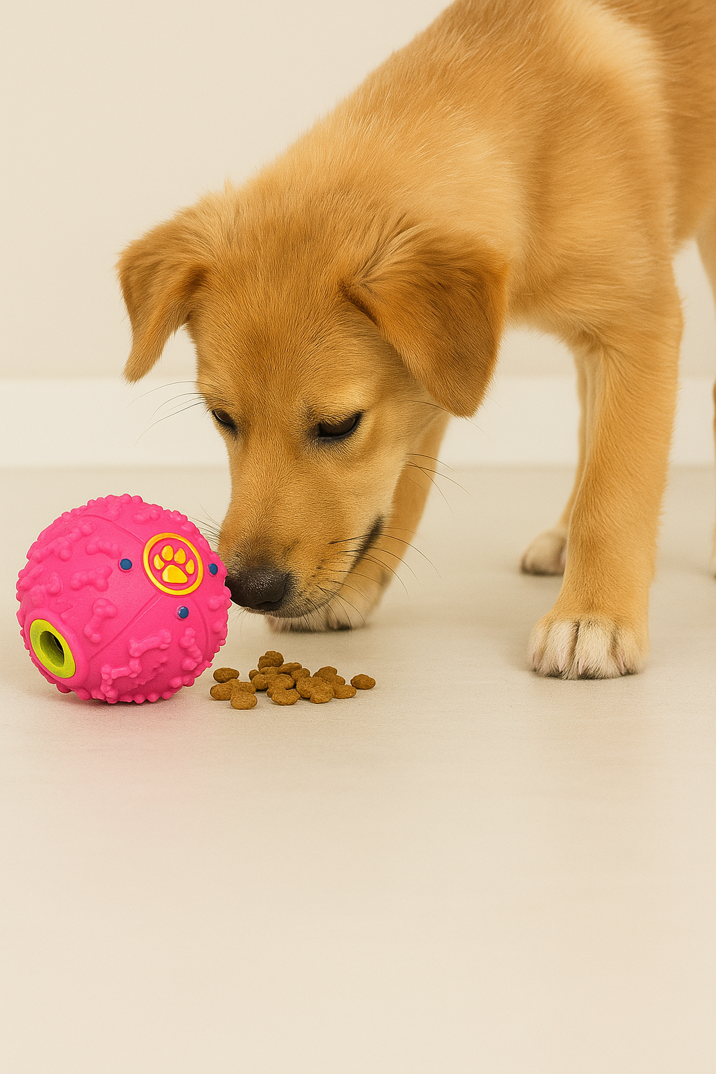 Bola Interativa Petisqueira Pets G - 13 cm