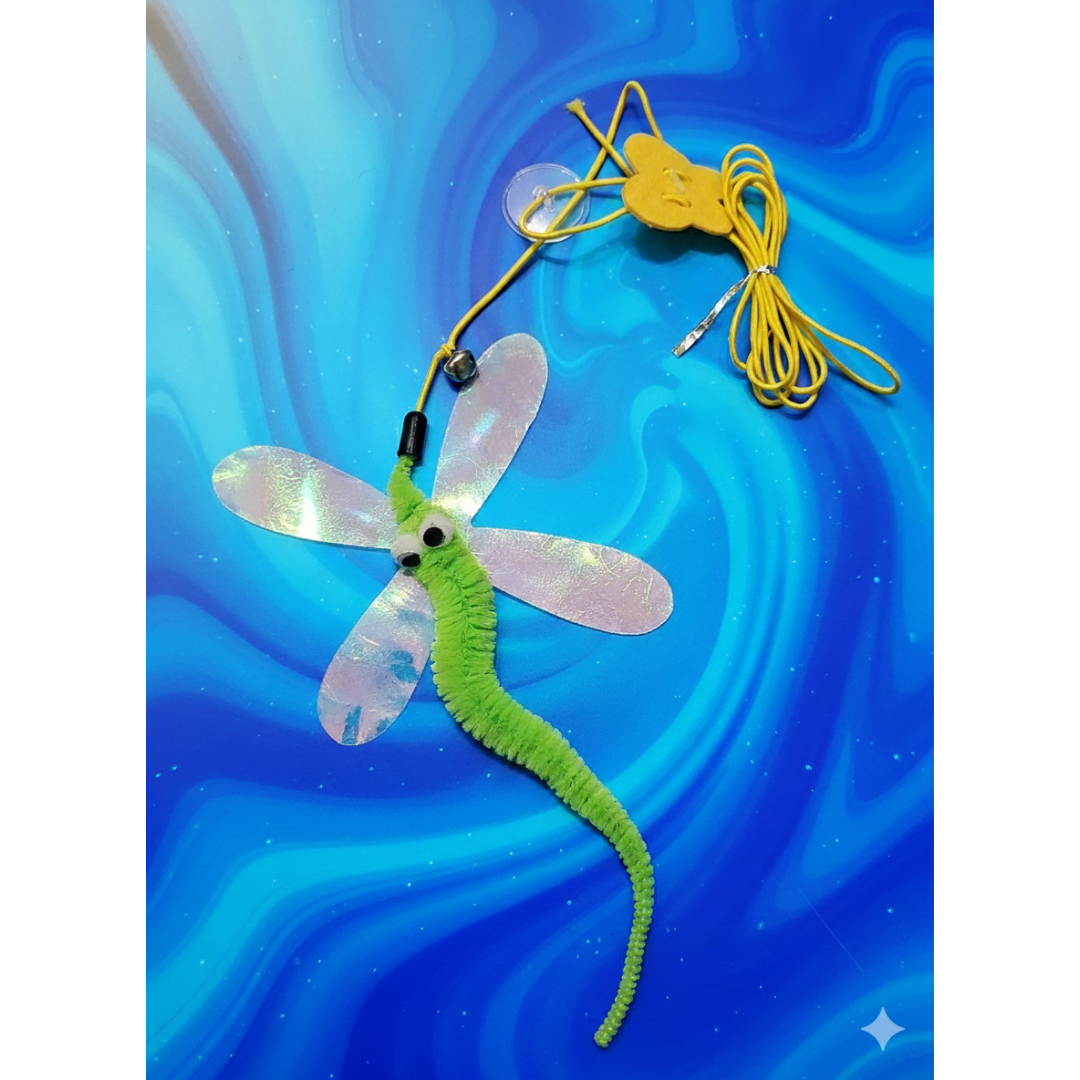 Elastico Libelula Para Gatos