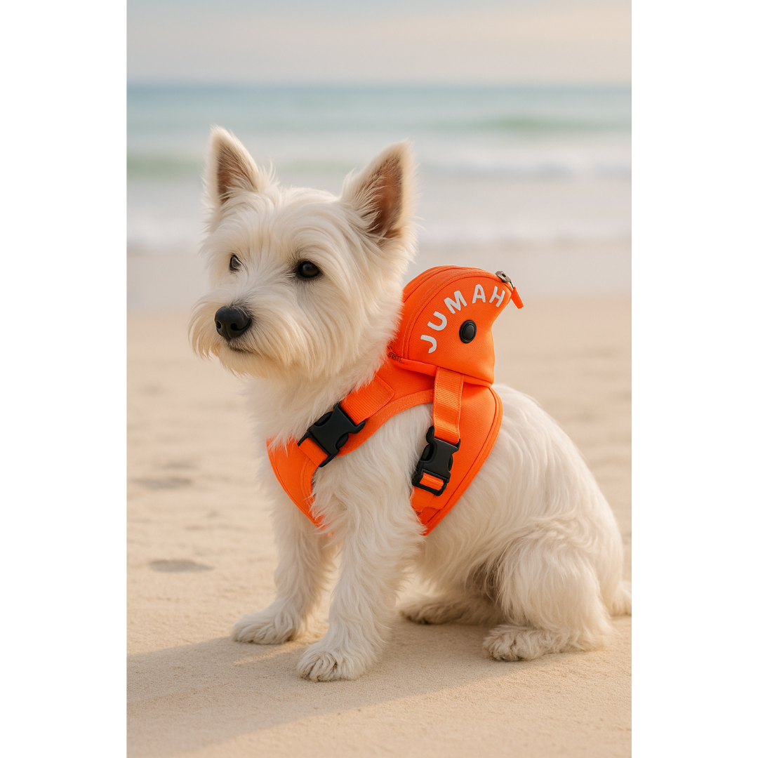 Peitoral com Mochila Tubarão