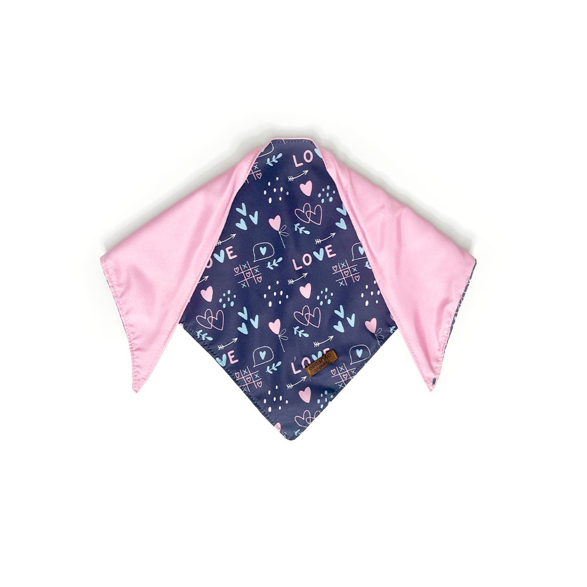 Bandana Dupla Face Love