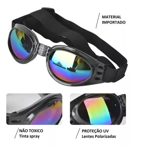 Óculos Motoqueiro Pet