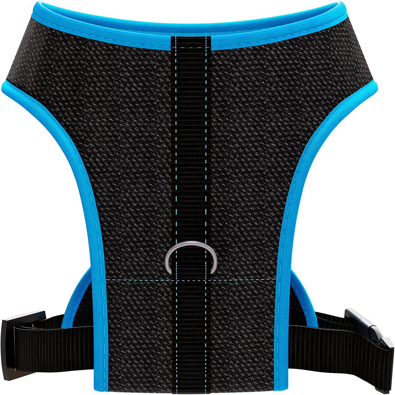 PEITORAL MEUAUAU NEON AZUL