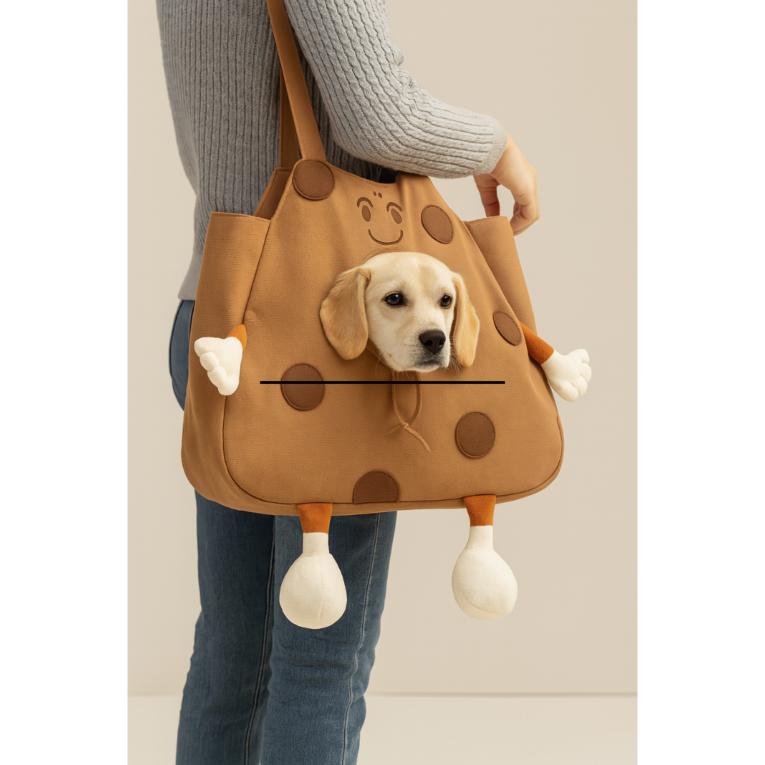 Bolsa De Transporte Pet Com Perninha